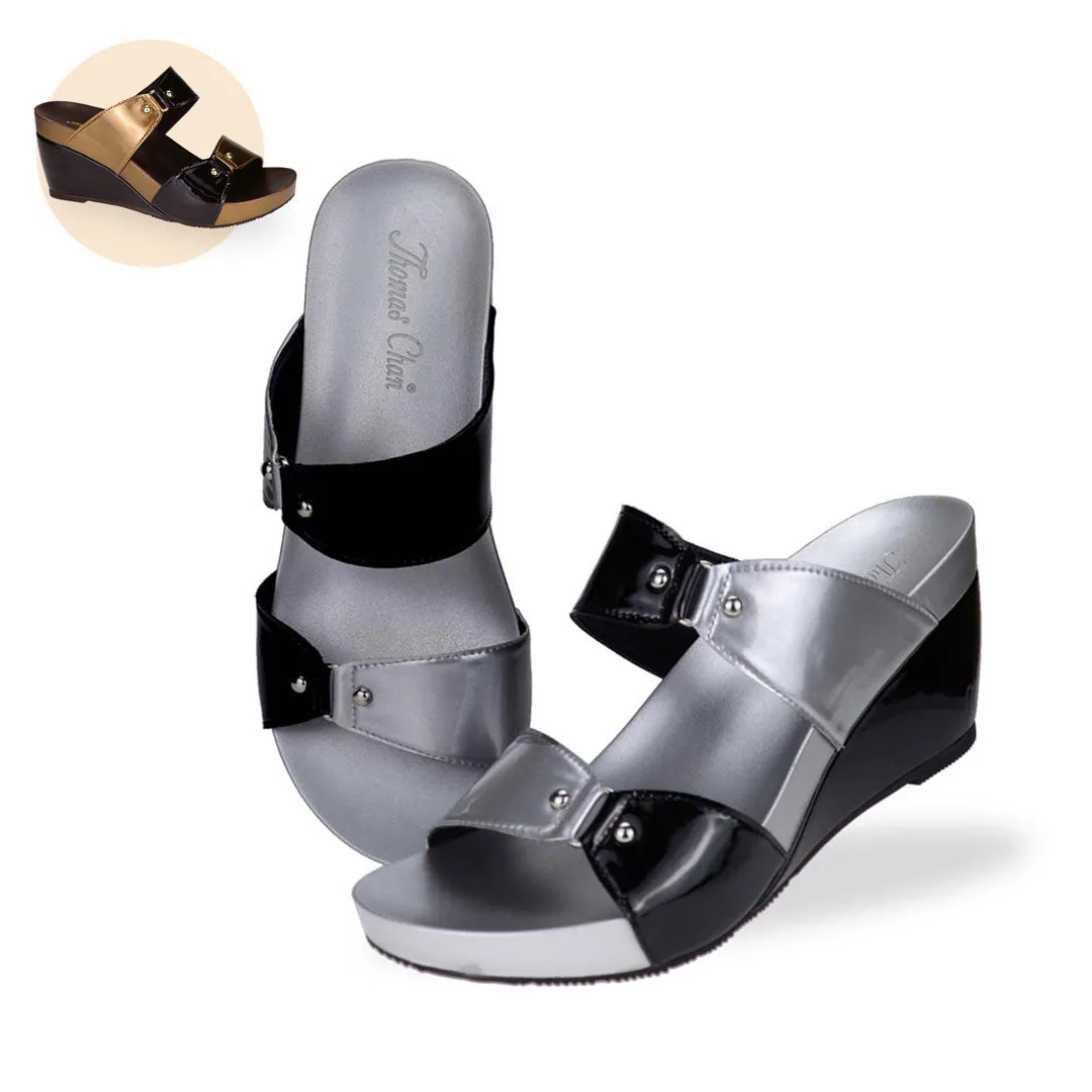 [20% off at cart] Yin Yang Colour-Match Wedges