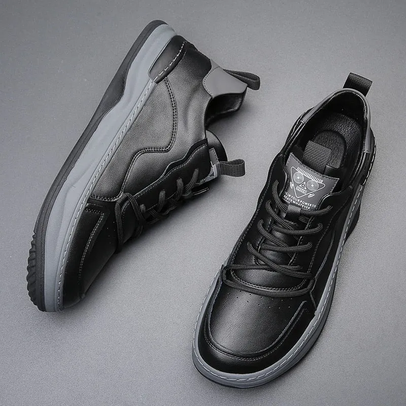 Aiden™ - Timeless Leather Sneaker