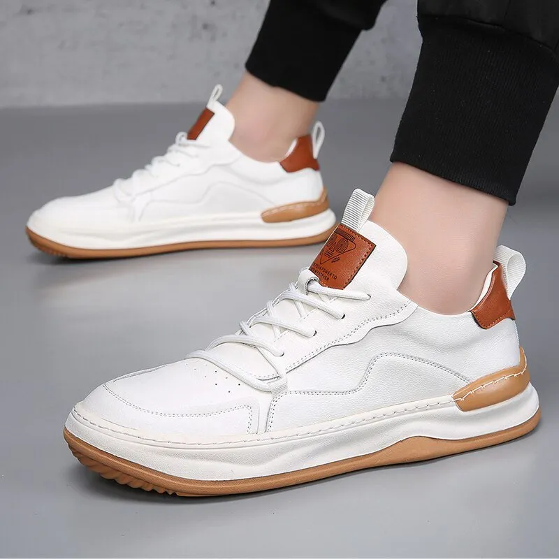 Aiden™ - Timeless Leather Sneaker