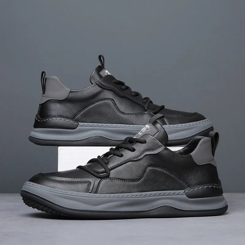 Aiden™ - Timeless Leather Sneaker