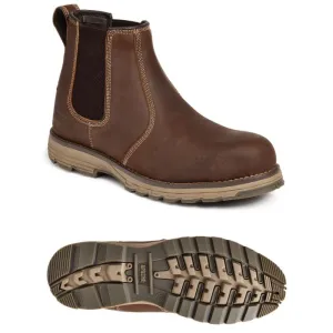 APACHE Brown Water Resistant Dealer Boot