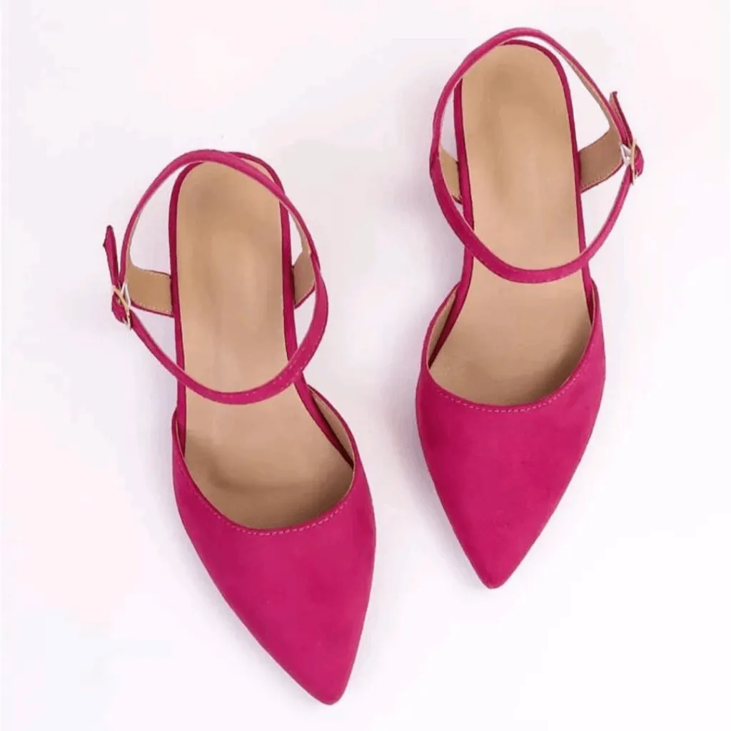 Camellia Pointed Slingback Courtshoes