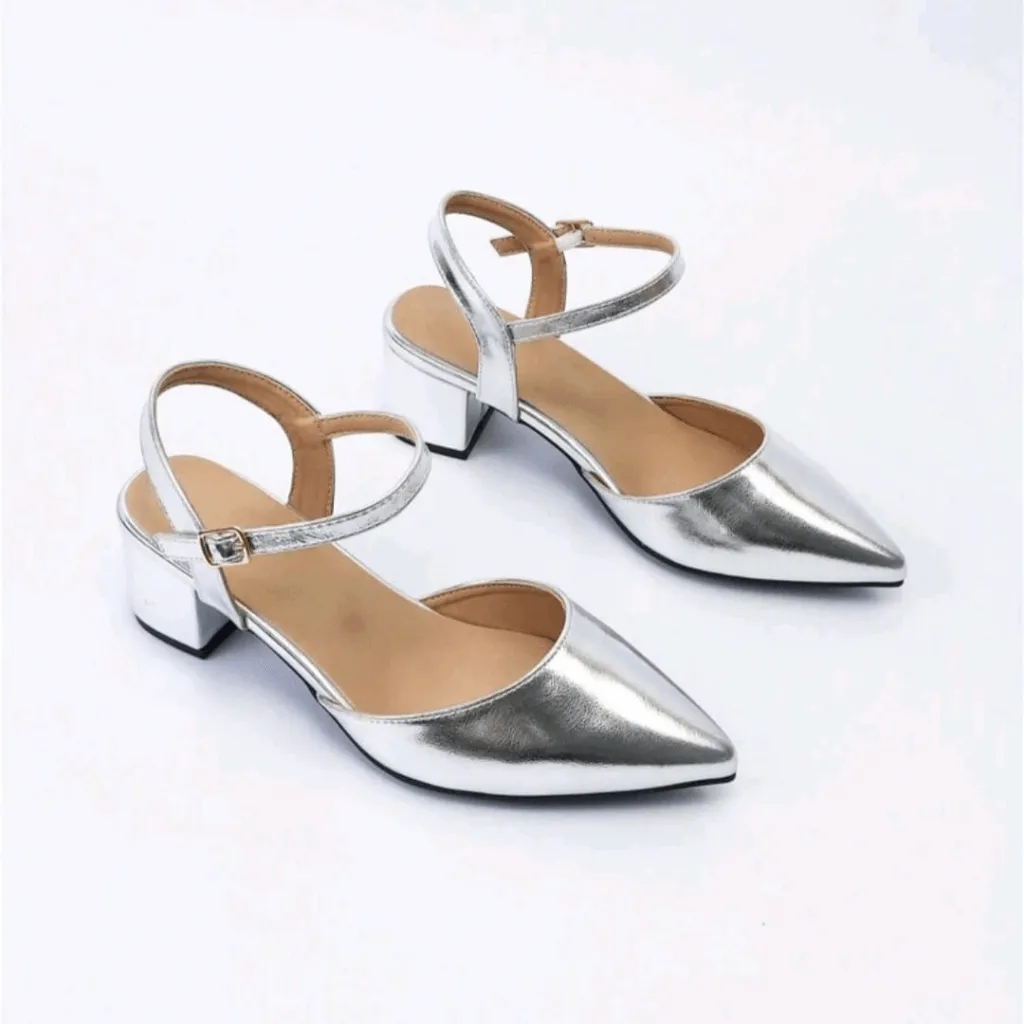 Camellia Pointed Slingback Courtshoes