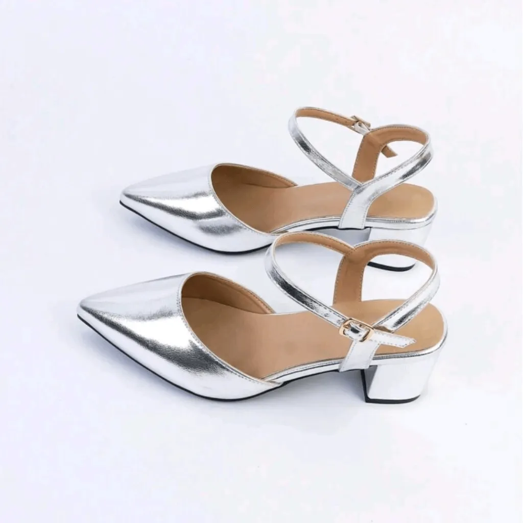 Camellia Pointed Slingback Courtshoes