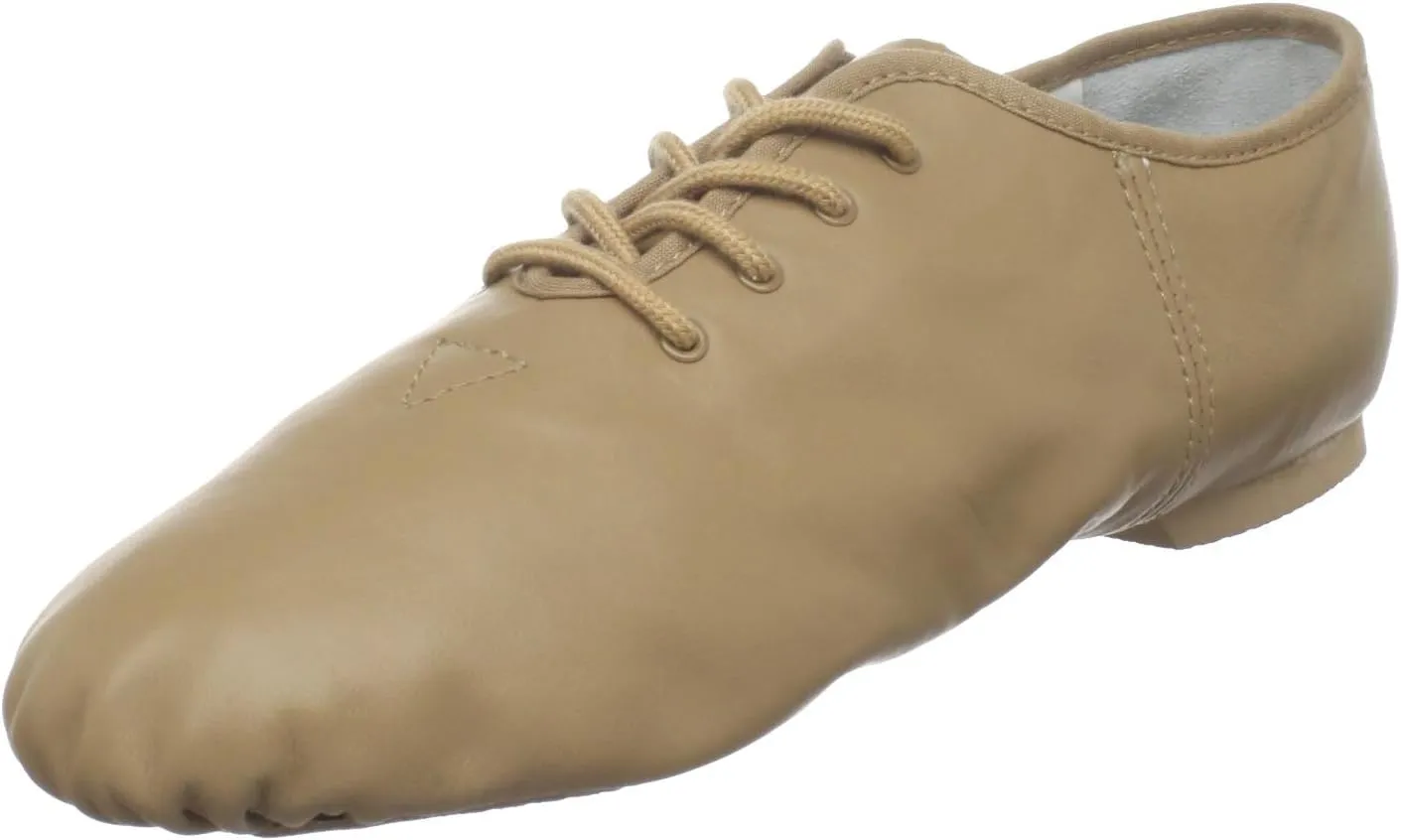 Dance Class Women's J203 Split Sole Jazz Shoe,Caramel,6.5 M US