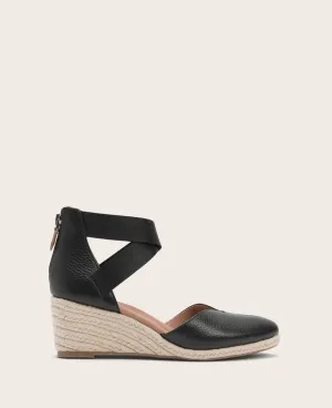 GENTLE SOULS - Orya Leather Espadrille Wedge