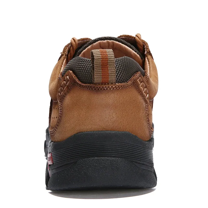 Genuine Leather Casual Loafers Waterproof