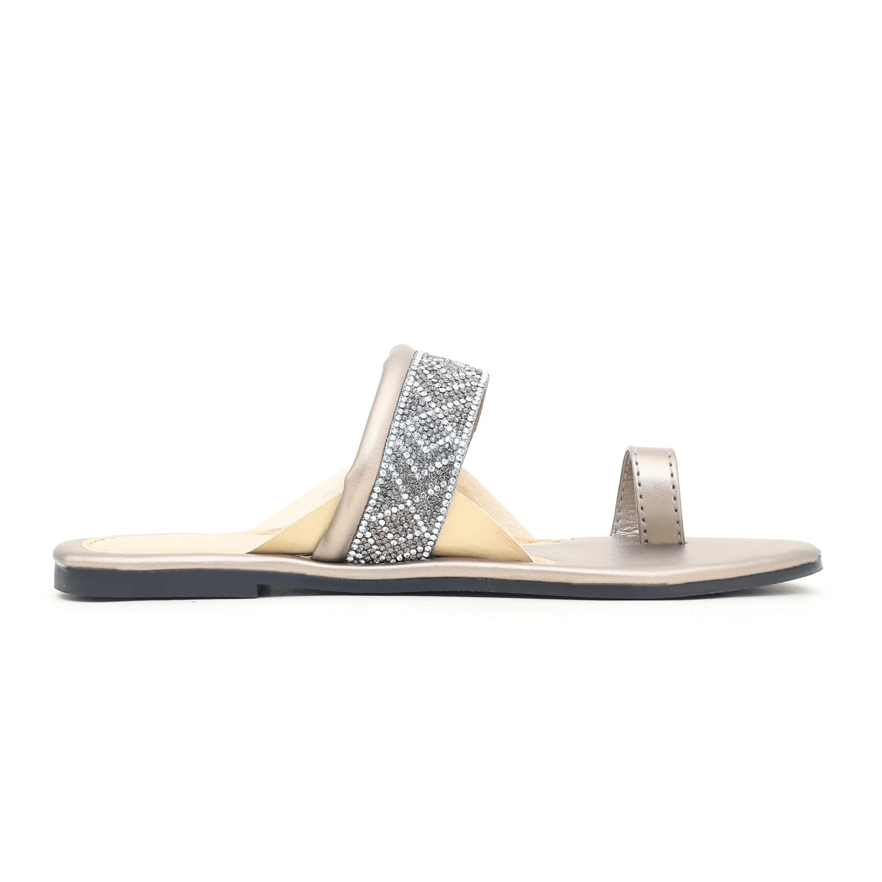 Grey Casual Chappal CL1461