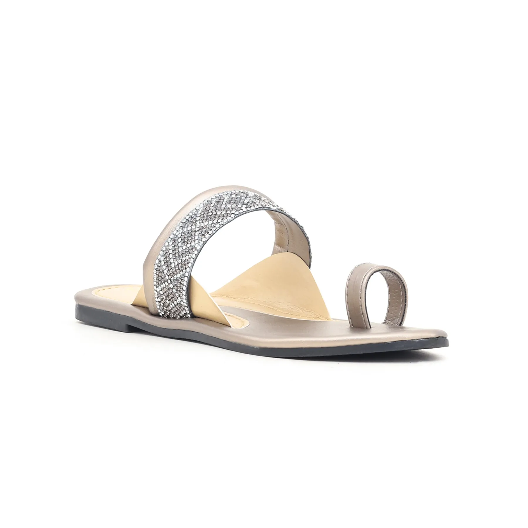 Grey Casual Chappal CL1461