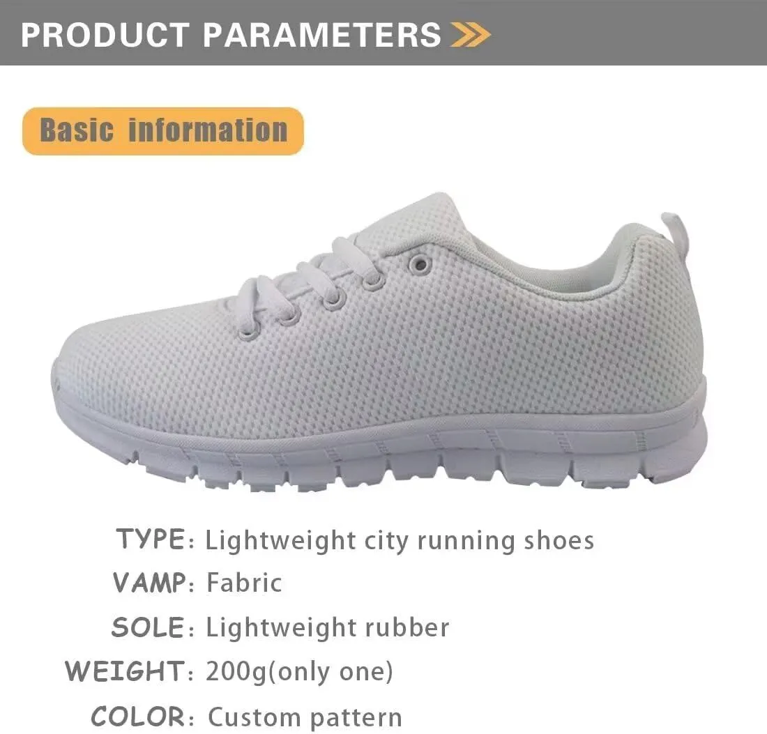 KEIAHUAN Womens Walking Shoes Mesh Running Shoes Lace Up Fashion Sport Gym Jogging Tennis Shoes