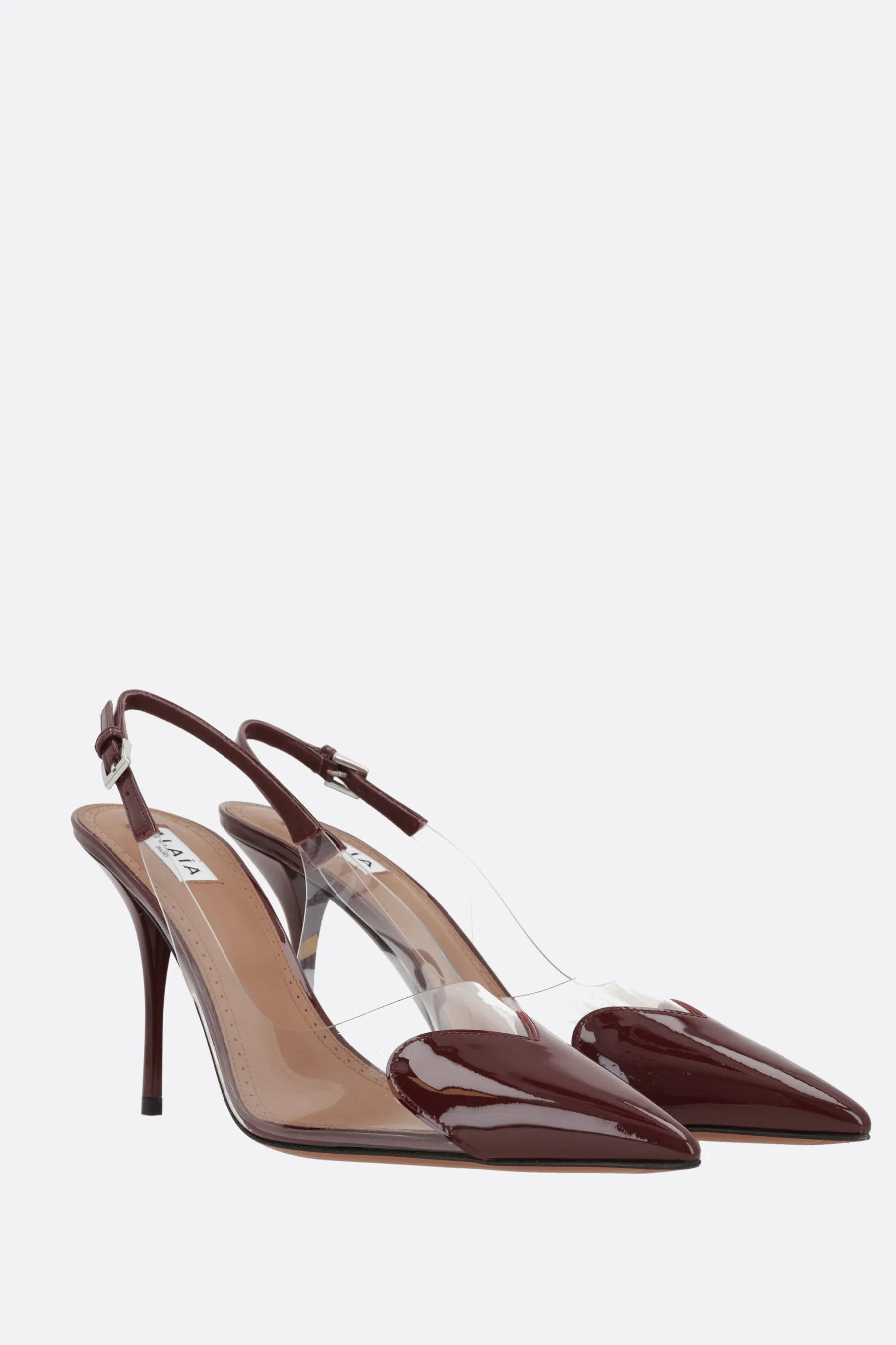 Le Cœur Patent Slingback Heels