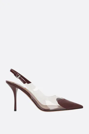 Le Cœur Patent Slingback Heels