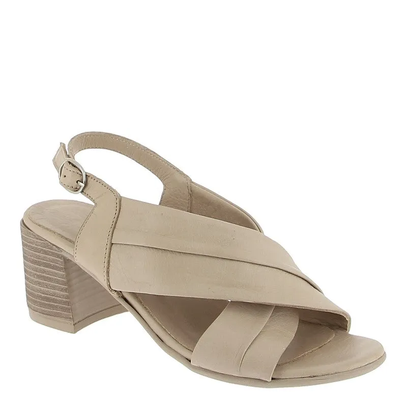 Marco Dalessi A503 Nude Heeled Slingback