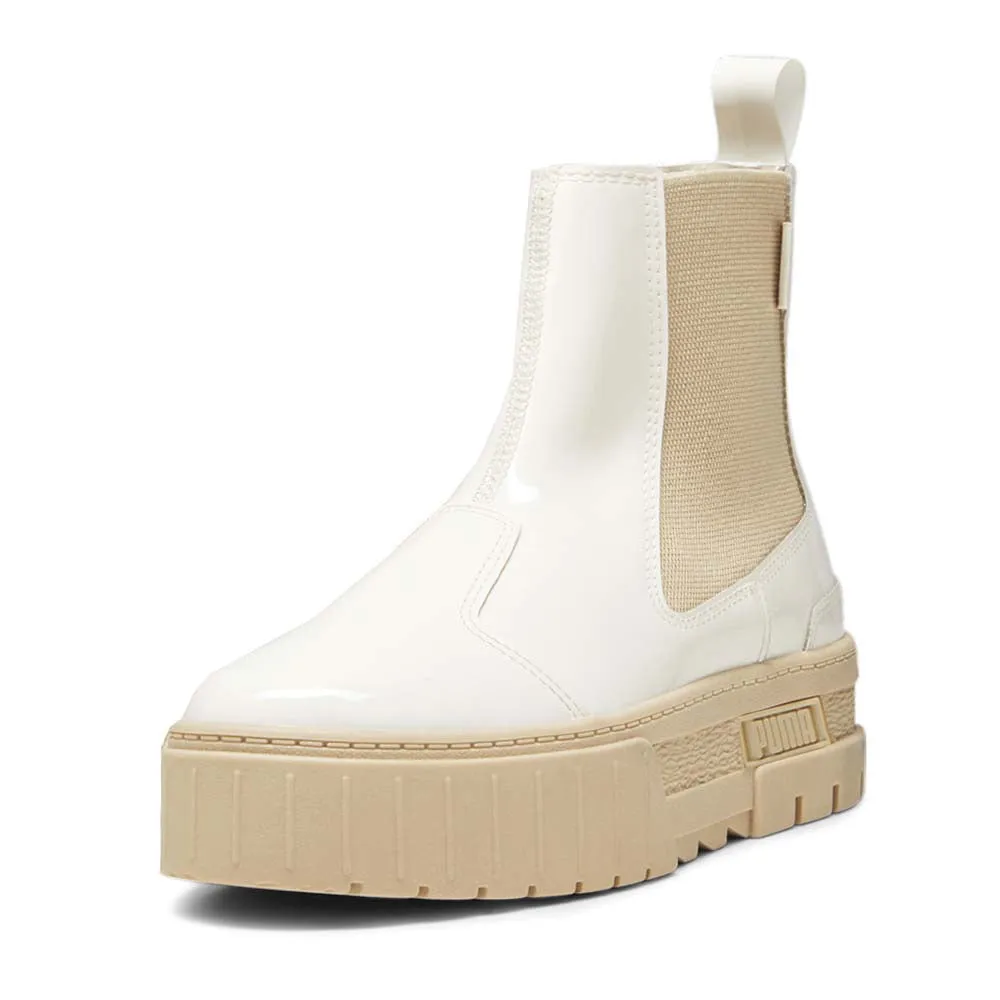 Mayze Chelsea Jelly Platform Round Toe Boots