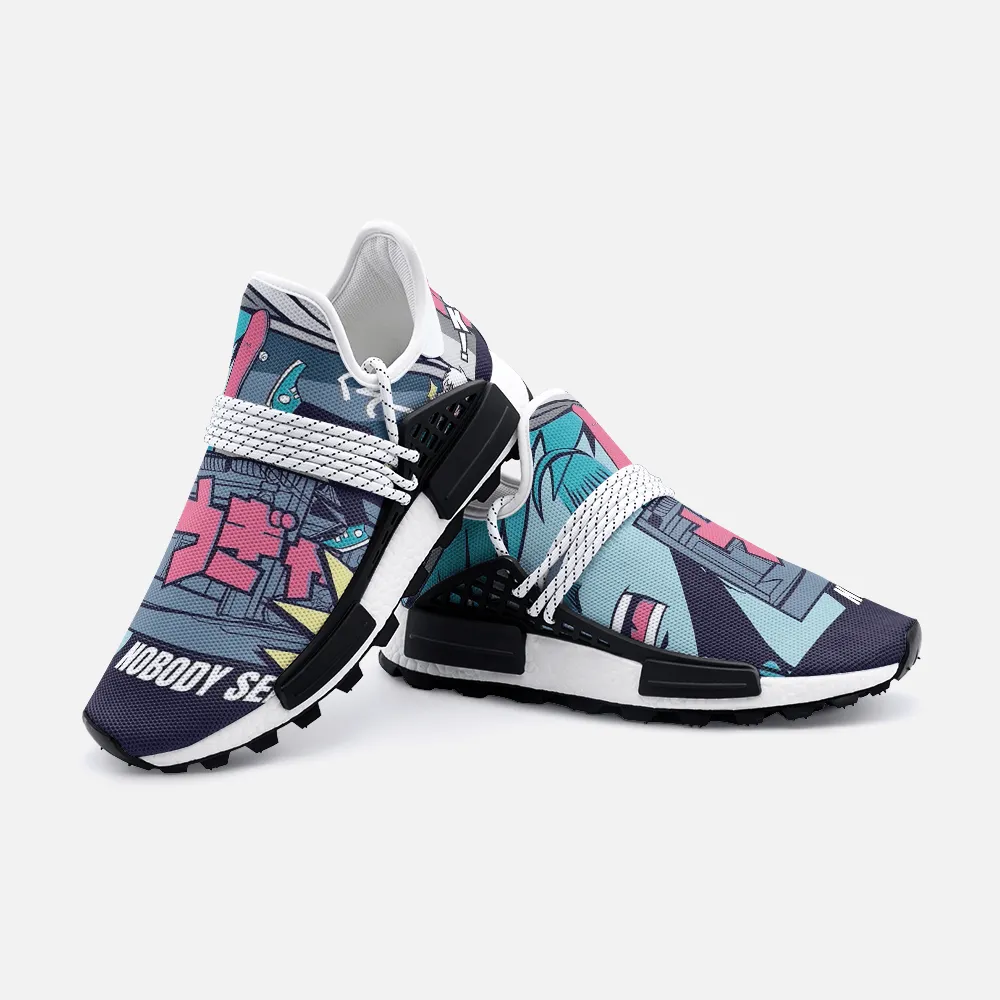 Nobody sees you Unisex Lightweight Custom shoes