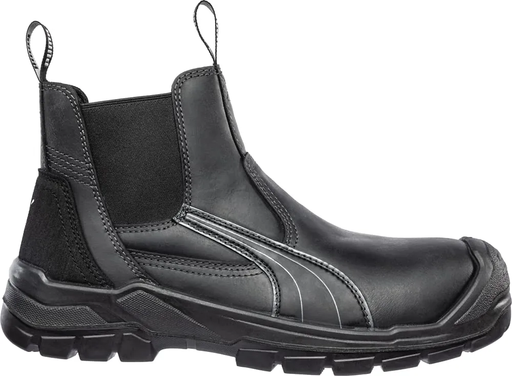 PUMA Men's Tanami Black Mid Industrial Shoe, 14