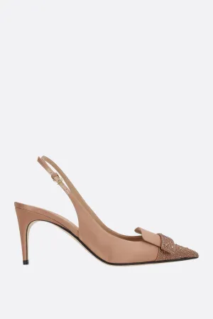 Sr1 Slingbacks in Satin