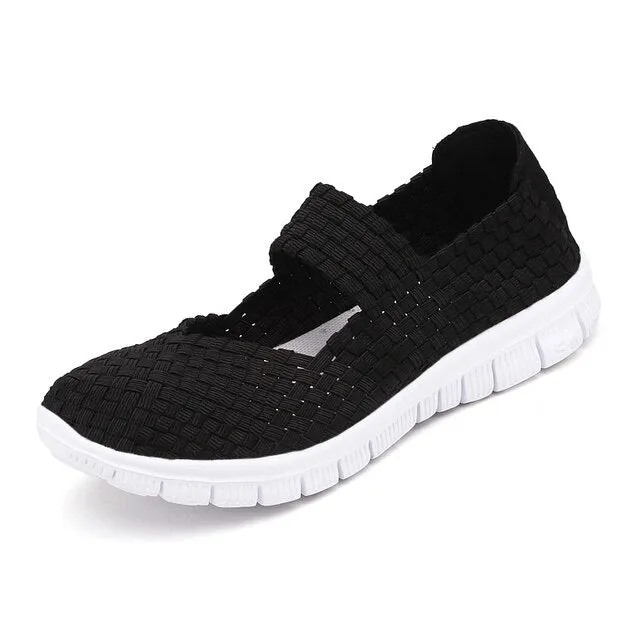 Summer women sandals casual handmade flat shoes lightweight