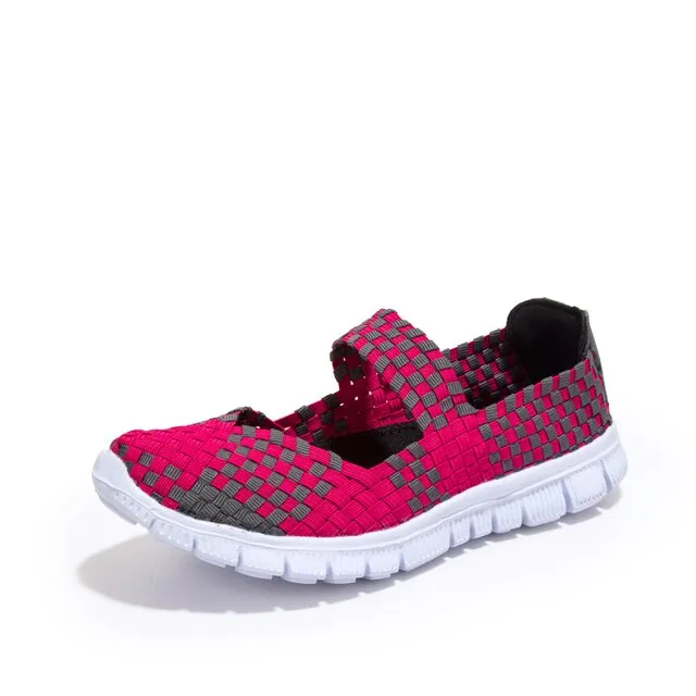 Summer women sandals casual handmade flat shoes lightweight
