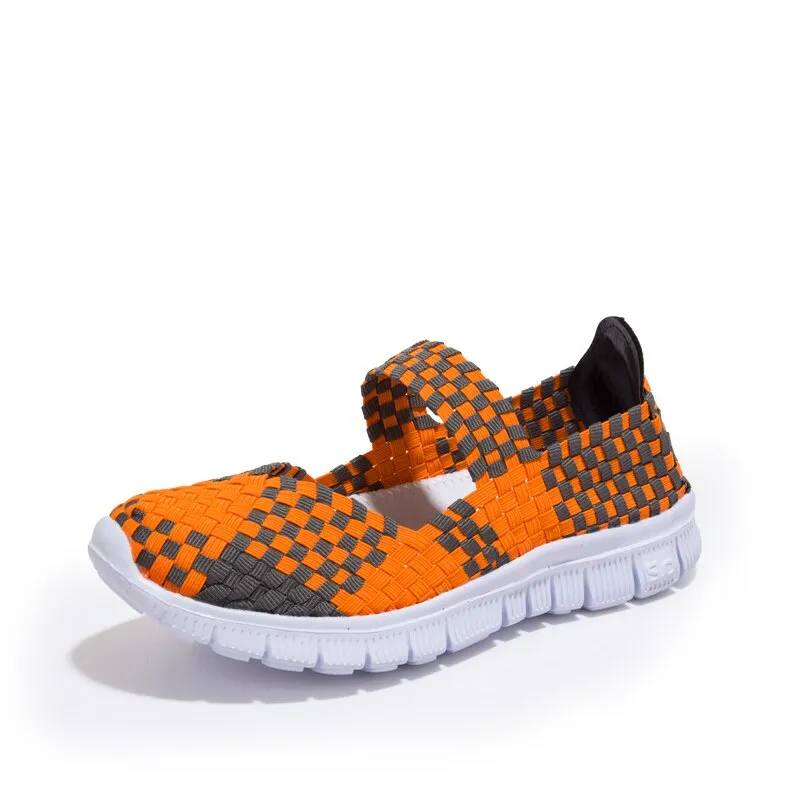 Summer women sandals casual handmade flat shoes lightweight