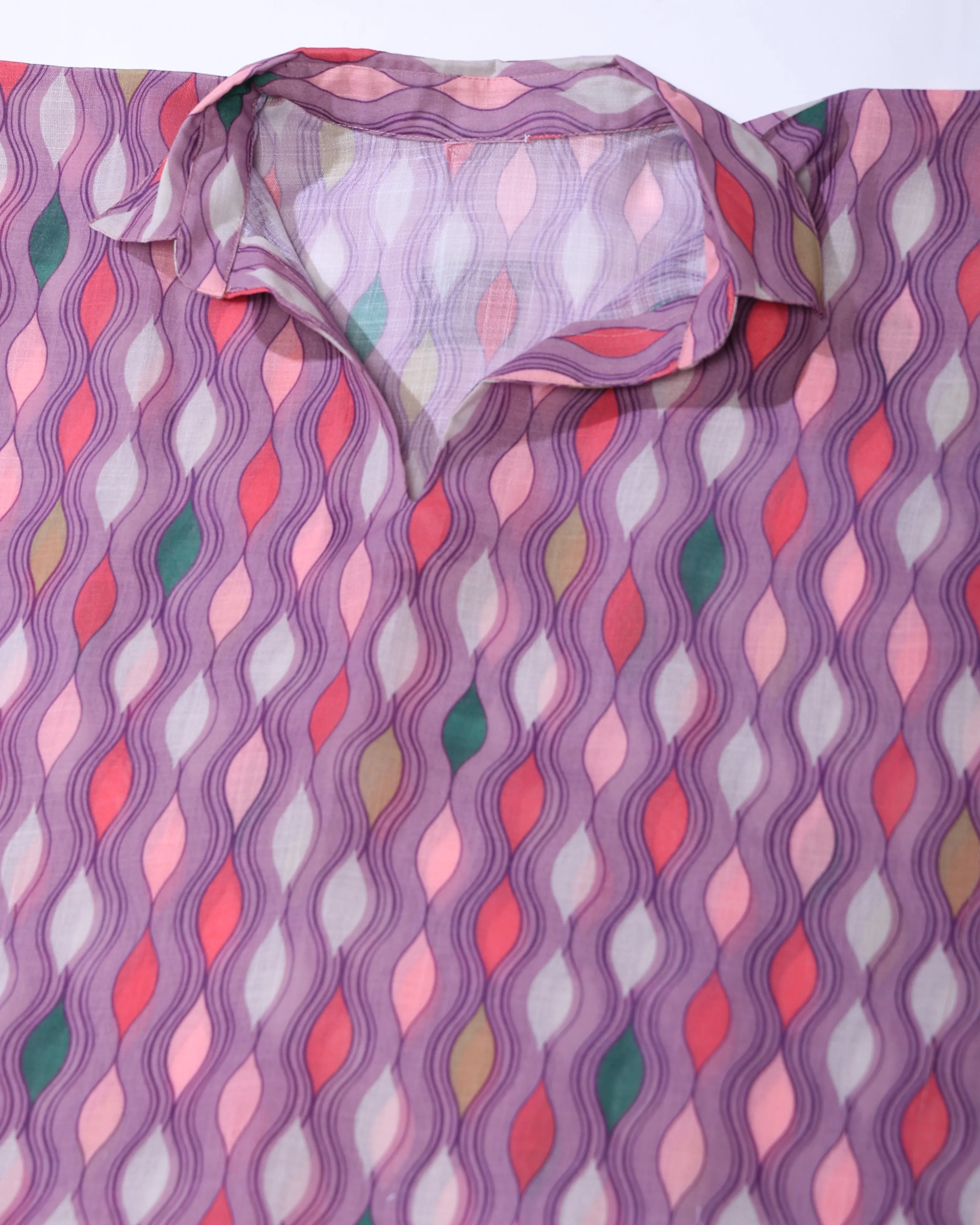 Timeless flow linen long kaftan dress