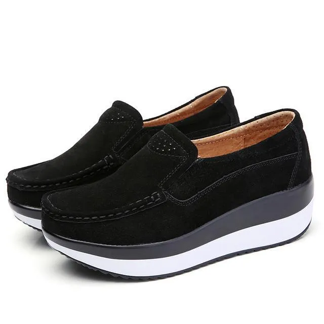 USS Shoes Beth M8 Women's Platform Black