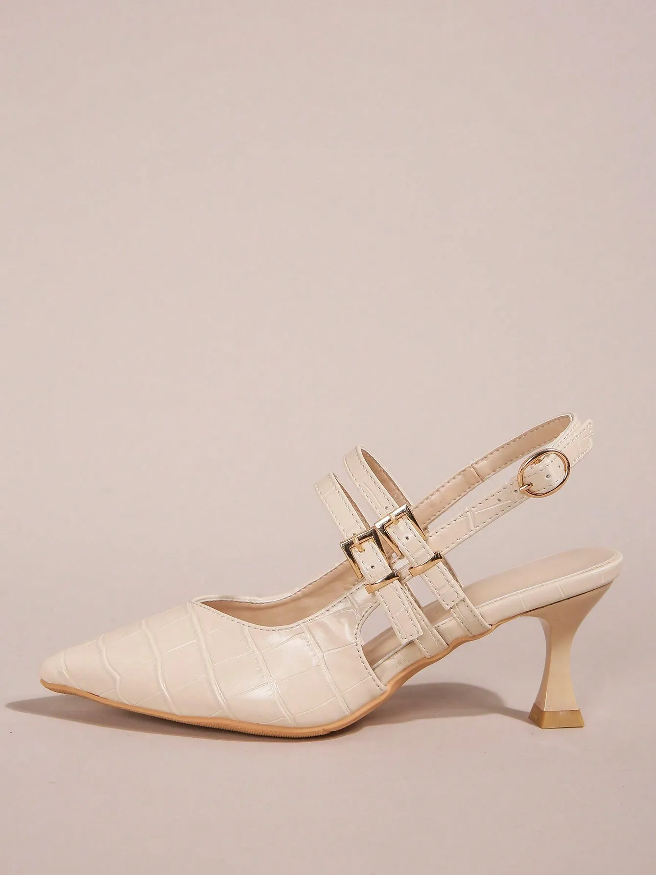Women's Comfortable & Fashionable Peep Toe Slippers With Low Heel And Pointed Toe For Summer 2023