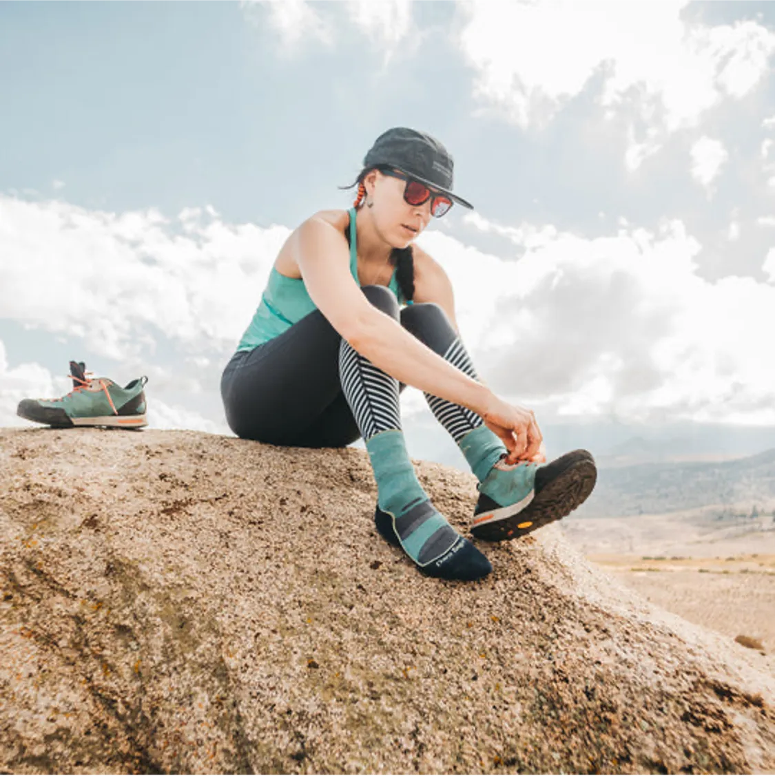 Women's Light Hiker Micro Crew Lightweight Hiking Sock
