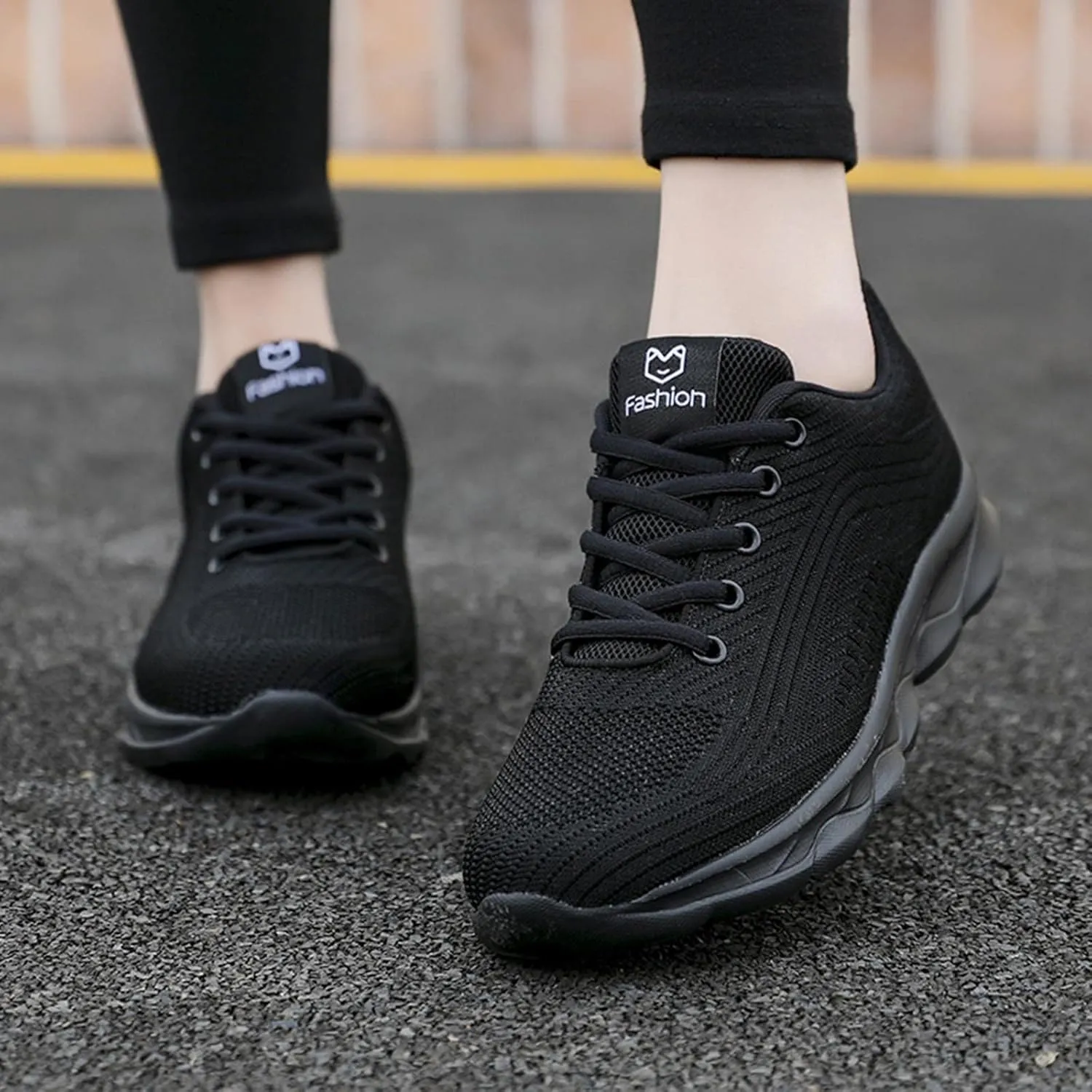 Womens Running Shoes Lightweight Breathable Slip on Tennis Shoes Non Slip Gym Workout Walking Sneakers Shoes for Women Casual Comfortable Athletic Tennis Sneakers with Memory Foam